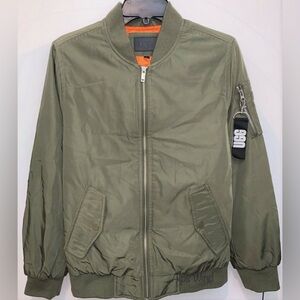 UGG Women's Frances Oversized Bomber Jacket Size-Small Olive Green